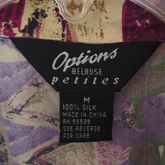 Silk collared and pleated button up shirt - Picture 4 of 6